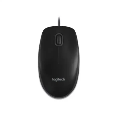 ماوس باسیم لاجیتک مدل Logitech Wired B100