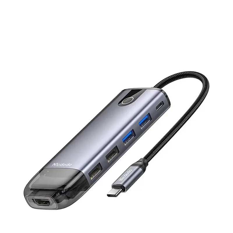 هاب 10 پورت USB-C مک دودو مدل HU-7420